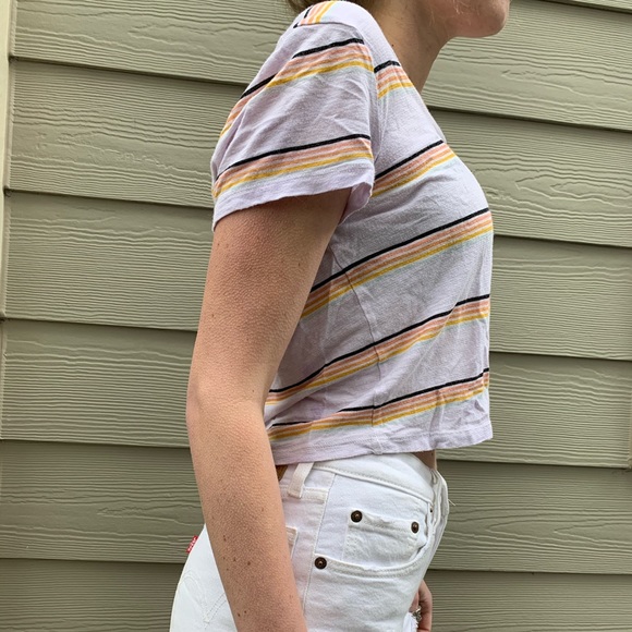 Striped crop top from Pac Sun - Picture 3 of 4